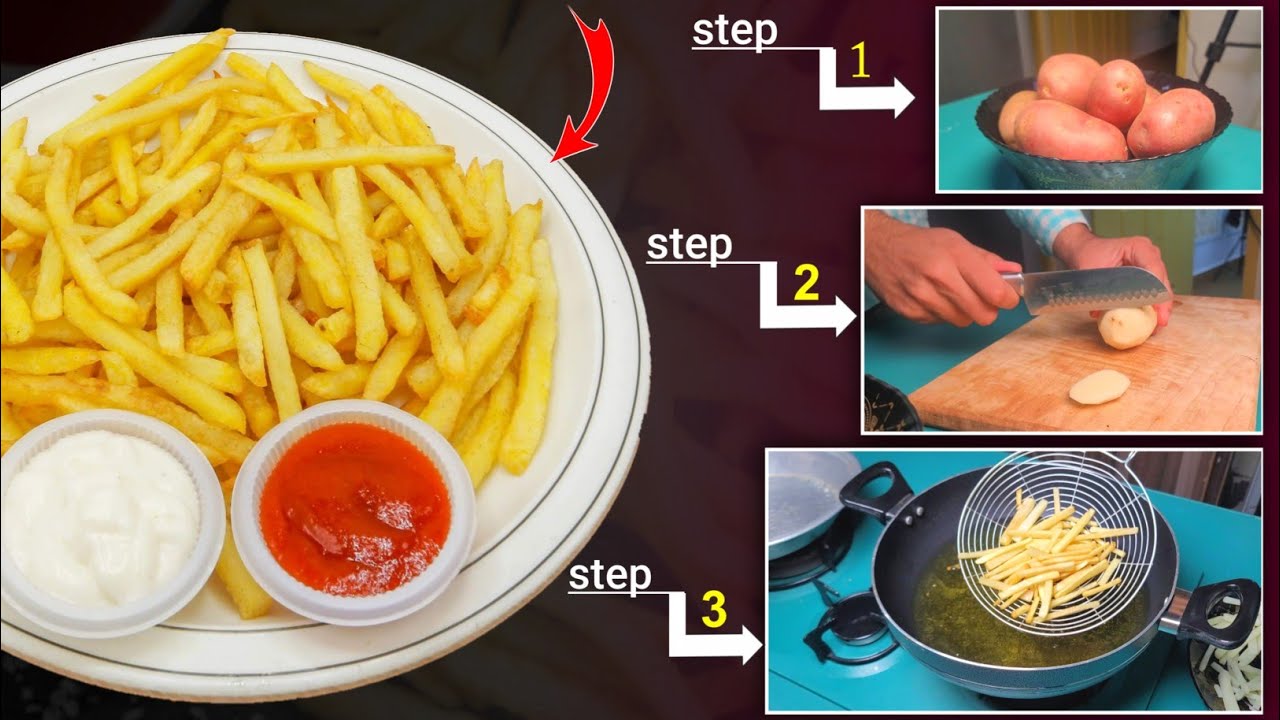 Make Crispy & Crunchy French Fries McDonald's at Home French Fry