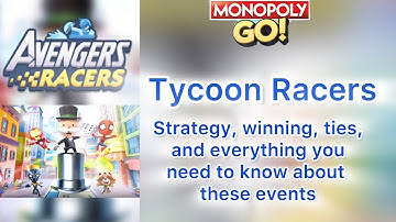Tycoon Racers events in Monopoly GO! Strategies for winning & much more! #monopolygo #tycoonracers
