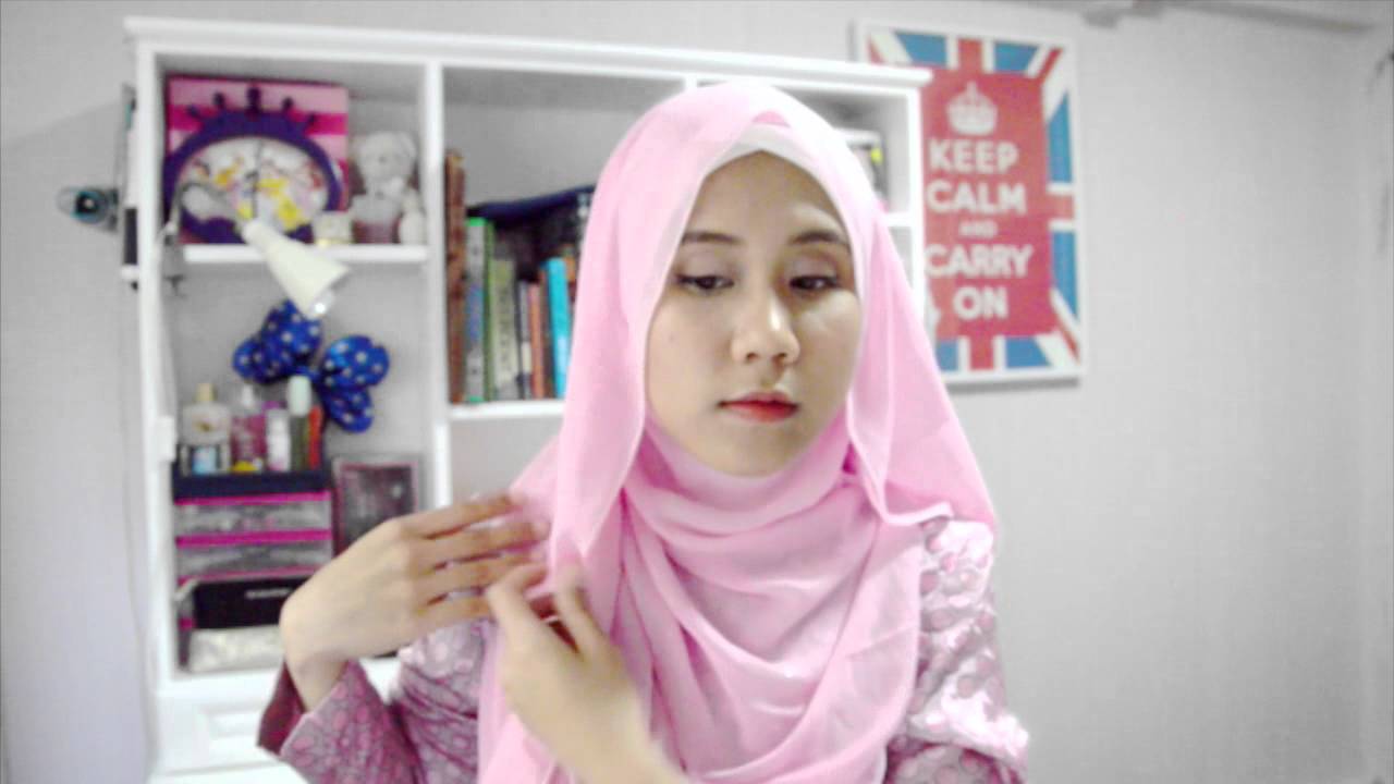 Eid Series 2 Princess Style Hijab Tutorial YouTube