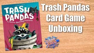 Trash Pandas - The Raucous Raccoon Card Game Unboxing