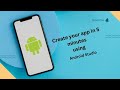 Built your First app in 5 minutes
