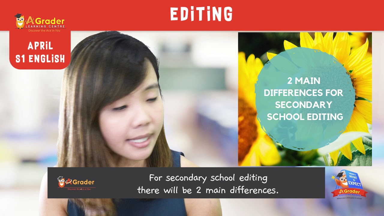 S1 English - Here's What to Expect – April