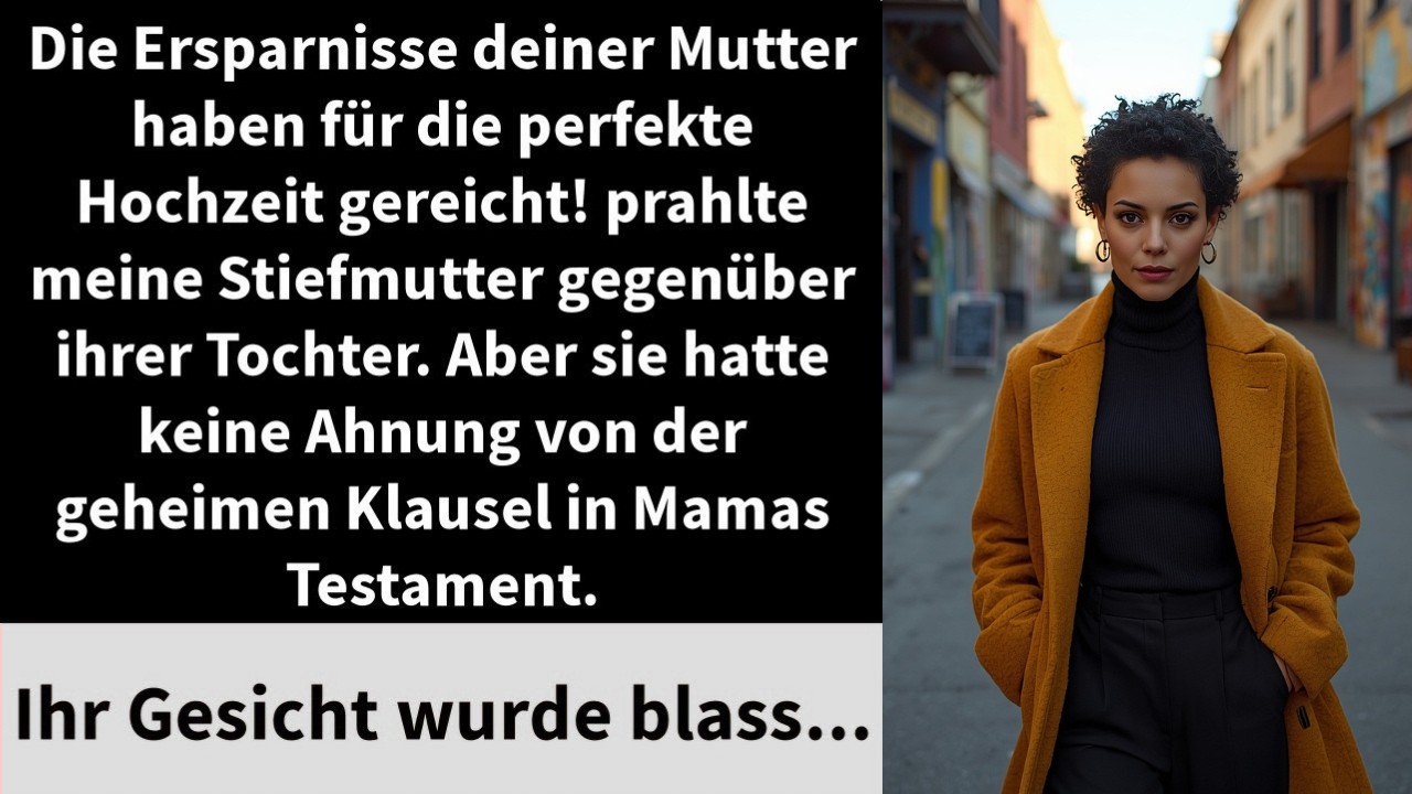 Meine Stiefmutter schickte mir Fotos von der Hochzeit, die sie mit dem Geld meiner toten Mutter bezahlt hatte. „Die Ersparnisse deiner Mutter reichen für die schönste Hochzeit – alles, was Amanda...