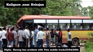 Diphu bus accident😪 Kuligaon|