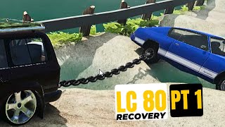Off Road Rescue Mission Land Cruiser Pulls: Car Stunts 164 screenshot 5