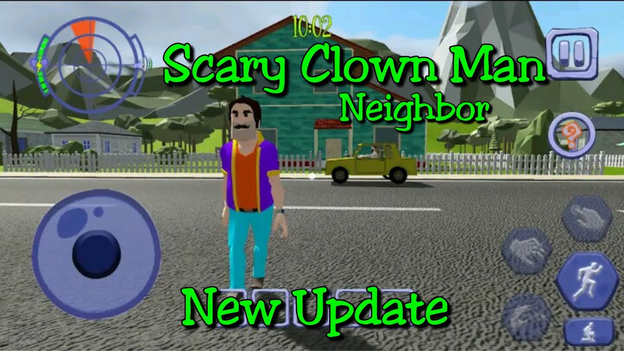 Scary Clown Man Neighbor Escape Full Gameplay - YouTube