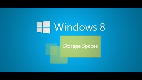 How to create a storage pool using Microsoft Windows Storage Spaces