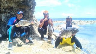 Nakahuli ng talakitok : Rock Fishing : Eastern Samar