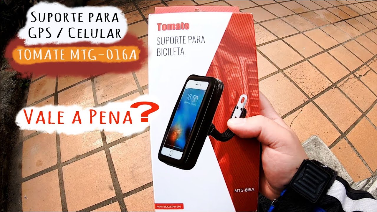 COMO COLOCAR SUPORTE DE CELULAR / GPS  PARA MOTO NA HONDA BIZ 125? DEU CERTO?