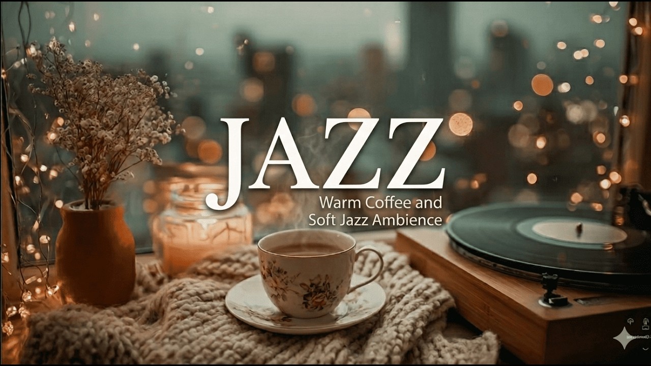 Cozy Winter Jazz ❄️ Relaxing Coffee Shop Piano for Study & Focus
