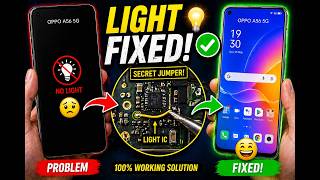 Oppo A56 5G LCD Light Solution | Display Light Jumper Ways (100% Working)