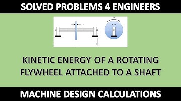 Energy Stored in a Flywheel Attached to a Shaft