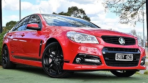 Used 2015 Holden Commodore SS V Redline VF Auto Video - U2528 - (July, 2020)
