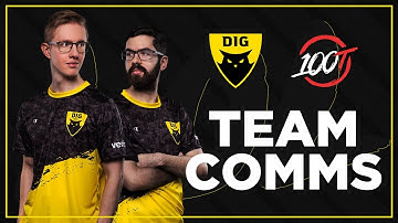THIS TEAM COMP IS BROKEN | DIG vs 100T | Team Comms | LCS Spring 2020