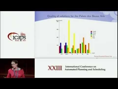 ICAPS 2013: Stéphanie Roussel - Planning Personalised Museum Visits