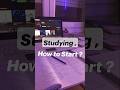 How to Start Studying!!😔📚#study#youtubeshorts
