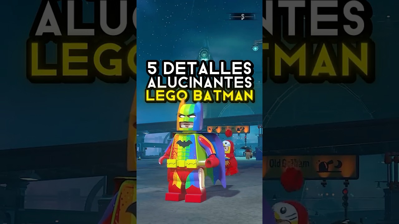 5 DETALLES ALUCINANTES del NUEVO LEGO BATMAN 😱🦇 #lego #batman #detallesalucinantes #gaming #vandal