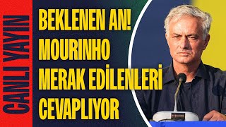 CANLI | Fenerbahçe’nin yeni hocası Jose Mourinho, basın mensuplarının sorularını cevaplıyor.