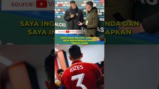 Momen Mengharukan Saat Hanif Thamrin Sdanaikan Pesan Menyentuh Kepada Jay Idzes bang Jay