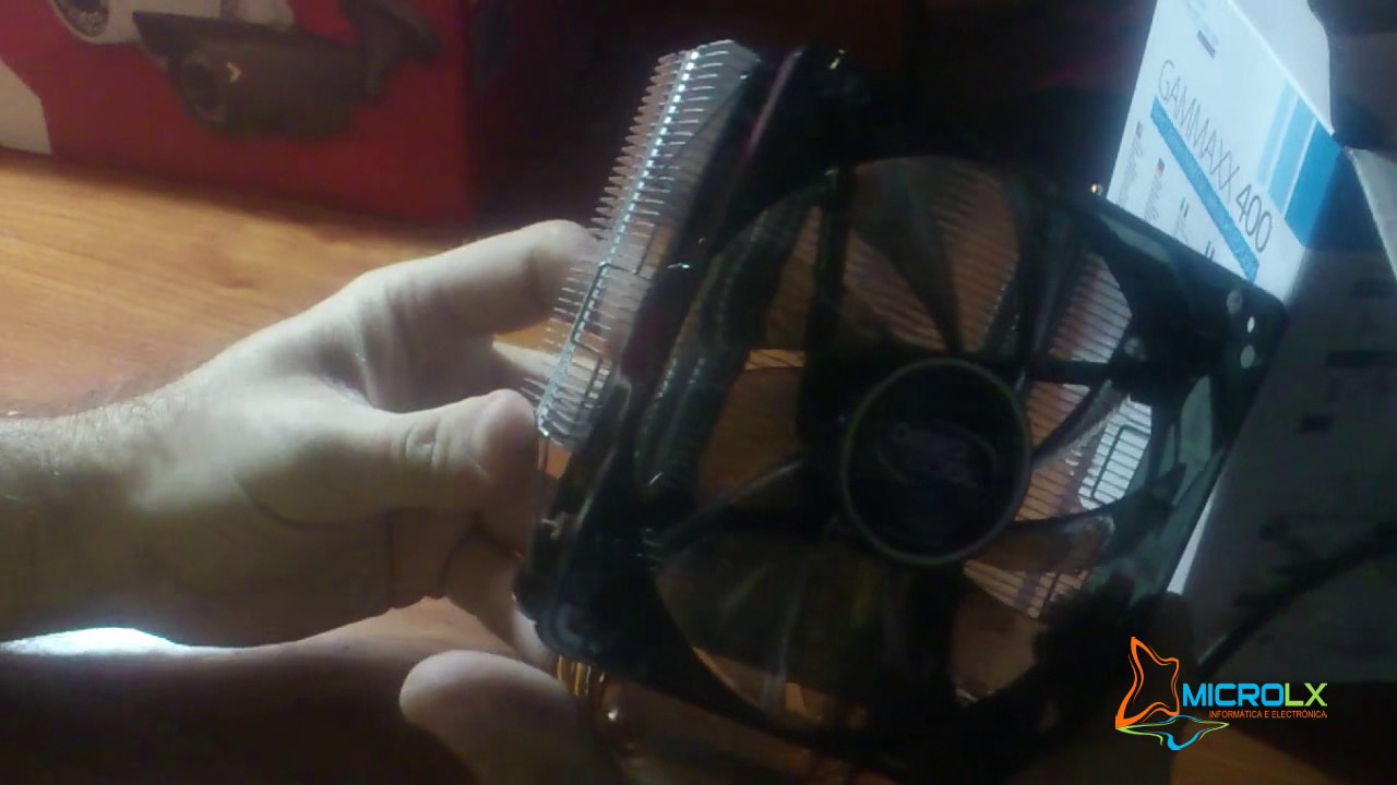 Cooler Deepcool Gammaxx 400 - YouTube MICROLX INFORMATICA