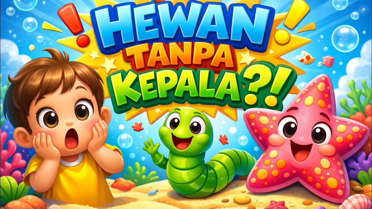 Hewan yang Bisa Hidup Tanpa Kepala?! 🐛 Rahasia Tubuh Super Unik!