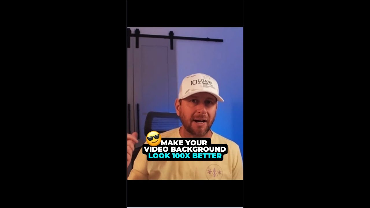 How to make your video background look 100x better.