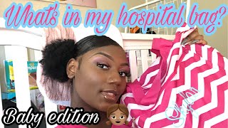 WHATS IN MY HOSPITAL BAG? 🎀 || BABY EDITION