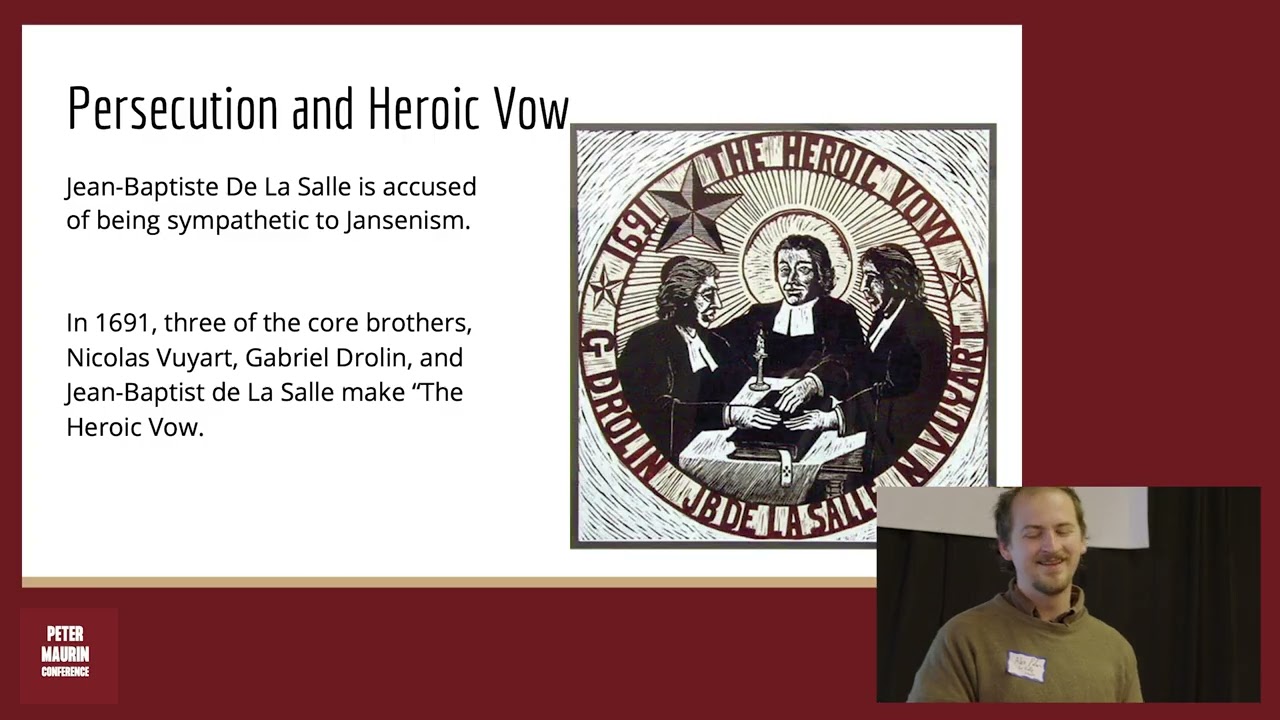 Peter Maurin and the De La Salle Christian Brothers