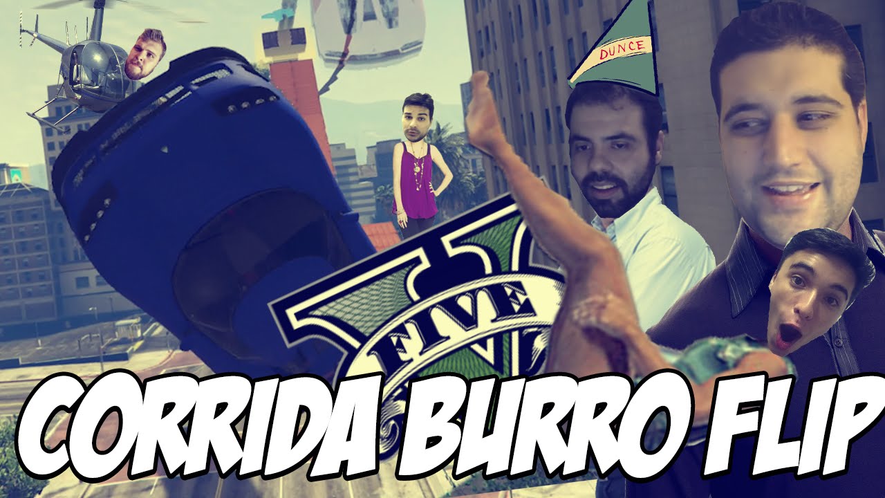 GTA V - Corrida do BURRO FLIP