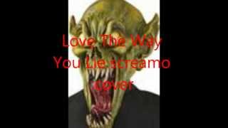 love the way you lie screamo cover