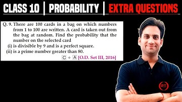 There are 100 cards in a bag on which numbers from 1 to 100 are written. A card is taken out from