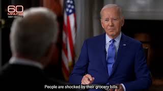 60 Minutes Joe Biden and the highest Inflation rate in 40 years.