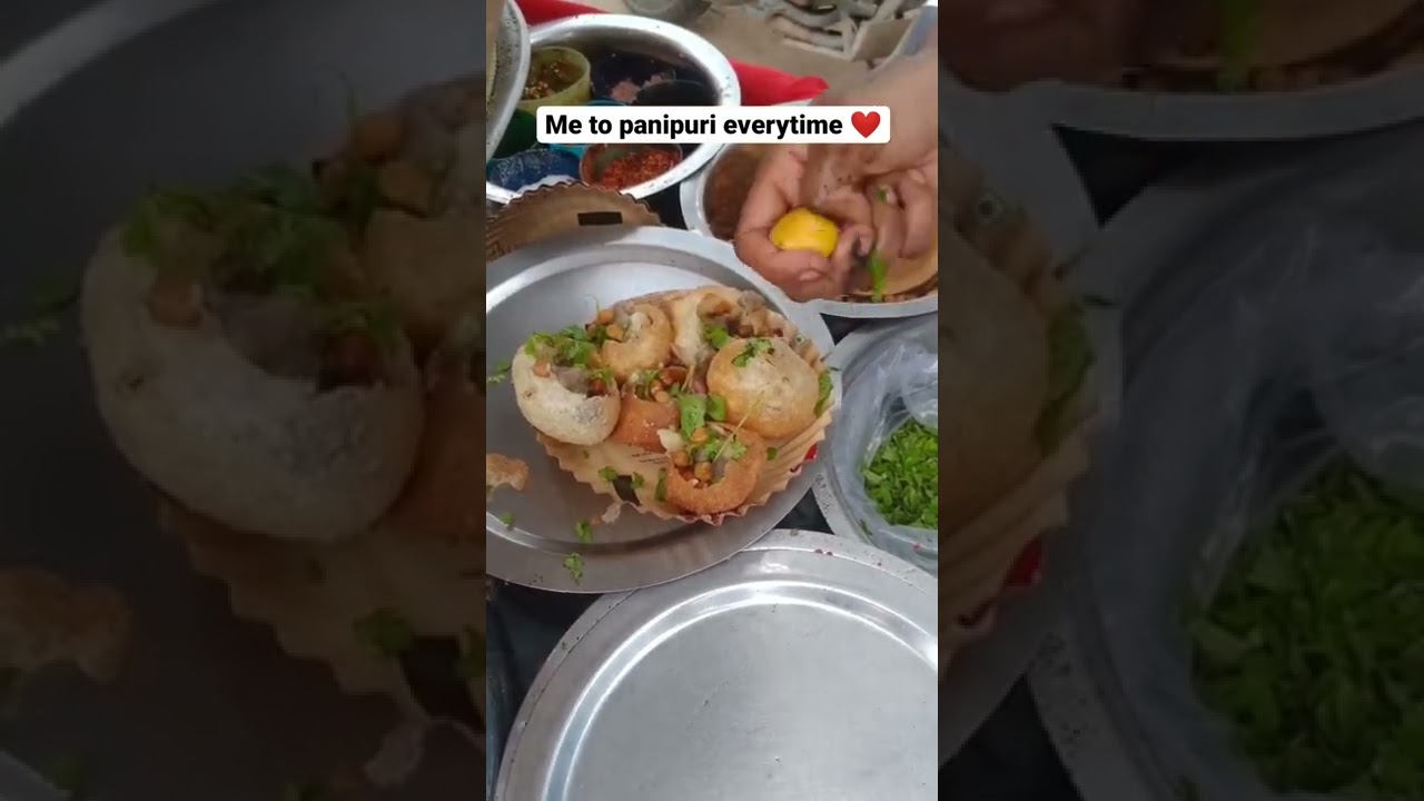 Pani Puri😋🤤 | Indian Street Food | GolGappa | Fuchka | Golgappe | Street food 