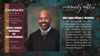 Detroit Drivers License Assistance | Wayne County Amnesty Program