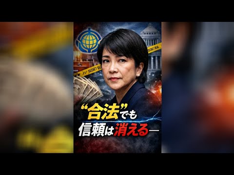 違法ではない”は免罪符か?高市首相と統一教会疑惑の核心」🟨⚖️ - YouTube