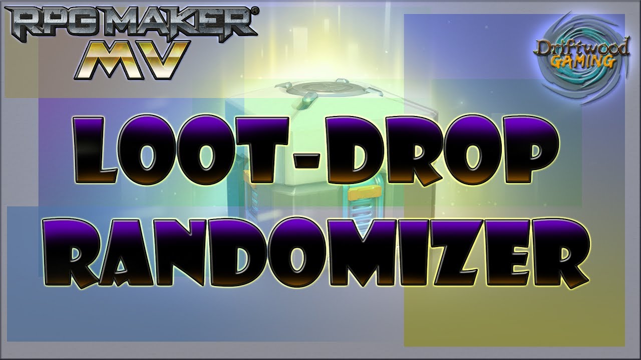 RPGMMV - A Faster Way To Award Randomized Loot - RPG Maker MV Tutorial ...