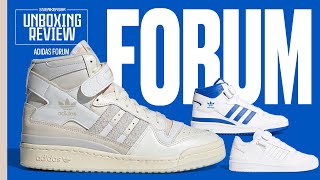 Um Clássico Das Três Listras Nascido No Basquete | UNBOXING+REVIEW adidas Forum