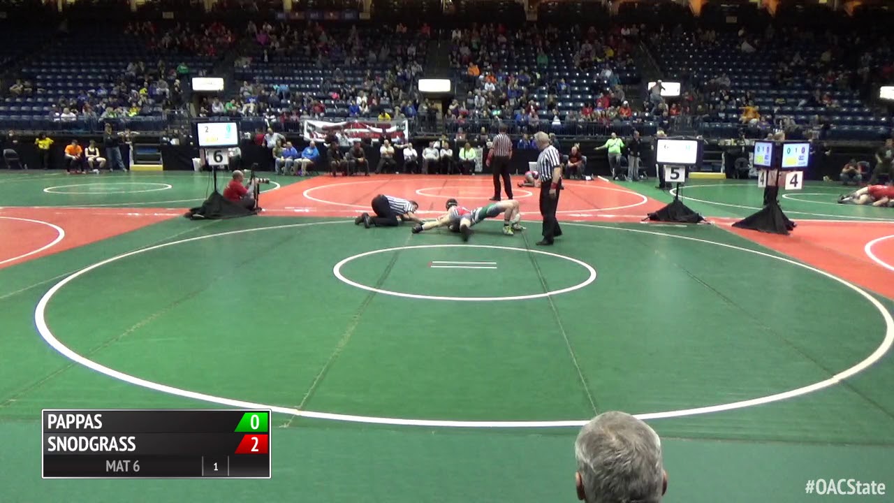 138 f, Ethan Pappas, Green vs Nevan Snodgrass, Red