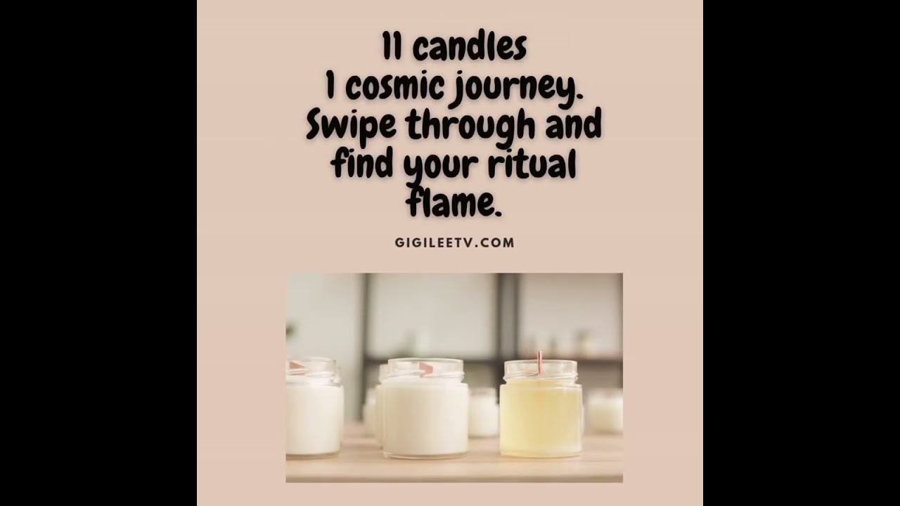 Celestial Candle video promo 11 candles