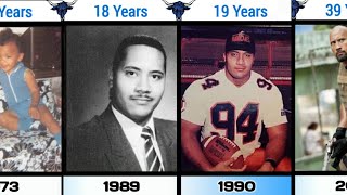 The Rock Age Transformation 0 to 51 years | The Rock Dwayne Johnson 1972 to 2023 age transformation