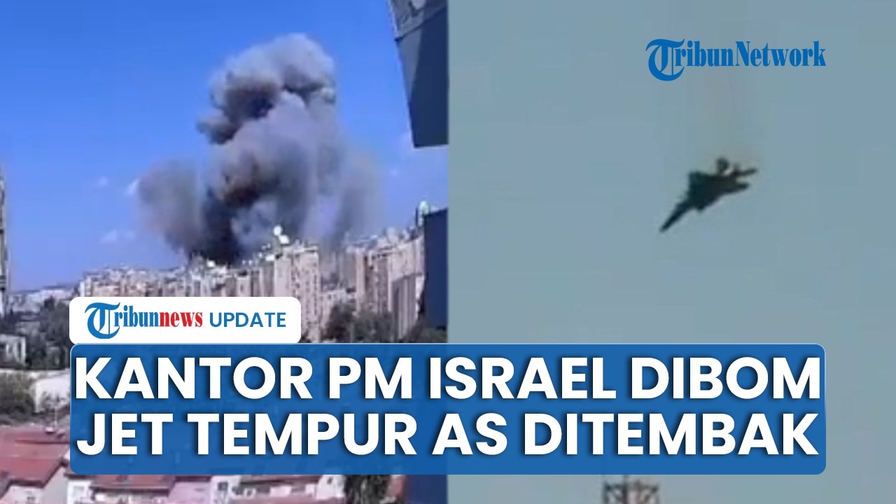 Rangkuman Iran-AS: Teheran Membabi Buta! Jet F-15 AS Ditembak Jatuh hingga Kantor Netanyahu Dibom
