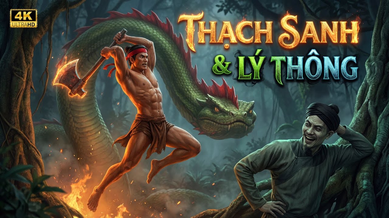 Cổ Tích Thạch Sanh: Dũng Sĩ Diệt Chằn Tinh Cứu Công Chúa Bản Đẹp (4K) | Huyền Ảo Cổ Tích Việt Nam