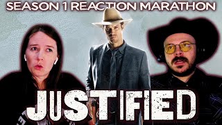 Justified | Season 1 | Reaction Marathon | First Time Watching