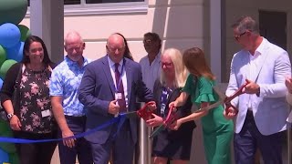 Cutting the ribbon on a new middle school in Brevard County