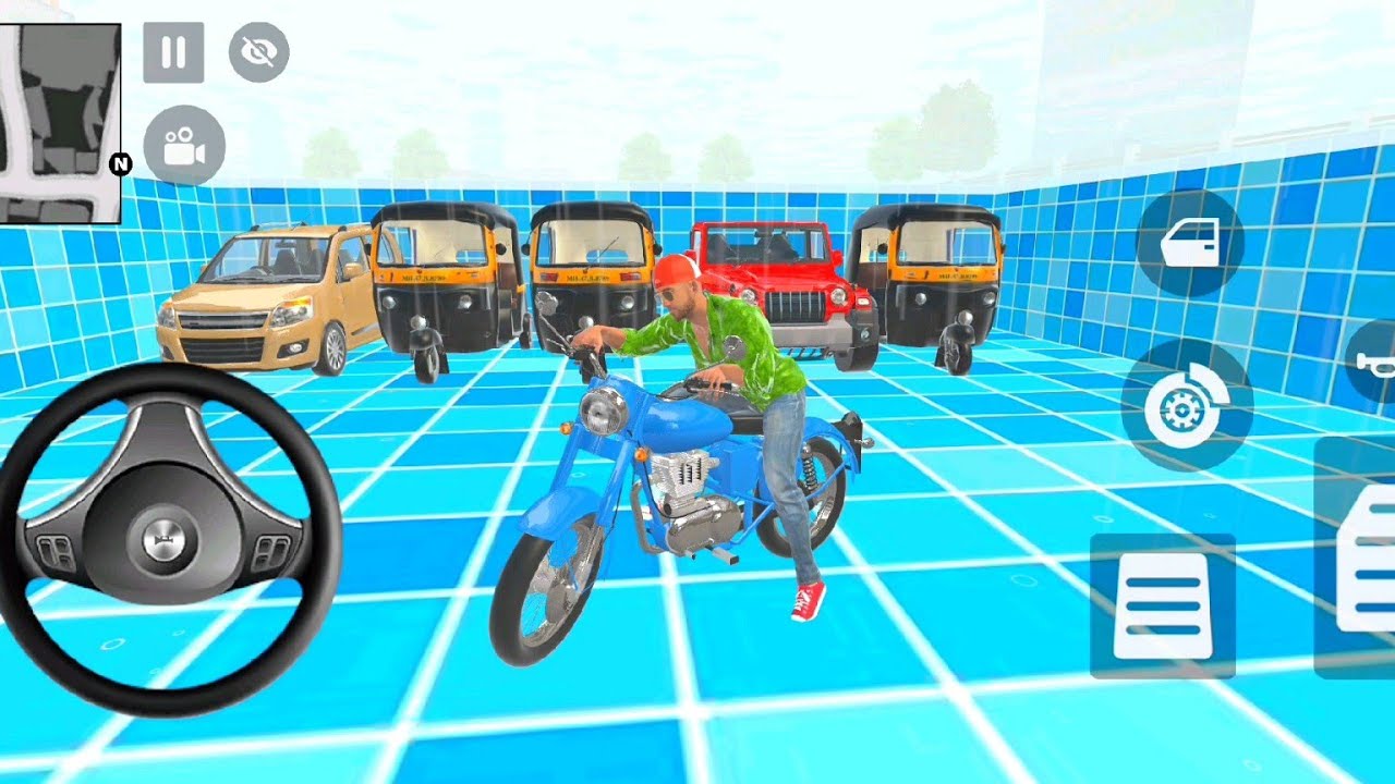 🥰Franklin Swimming Pool at Key Thar 🤩 Indian Theft Auto Simulator 🤩 Game 💫