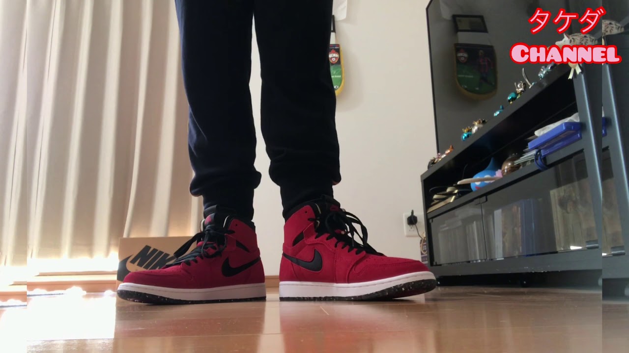 NIKE Air Jordan1 Zoom CMFT “Gym Red”CT0978-600