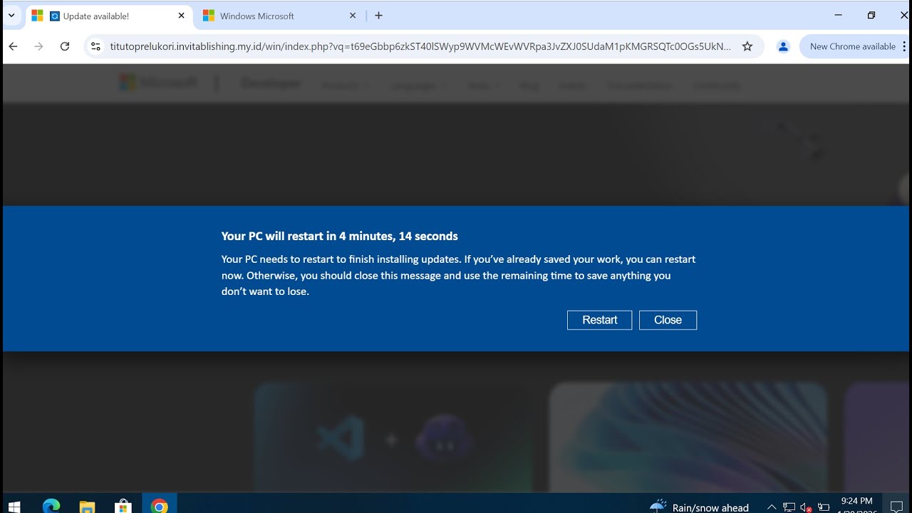 Мошенничество в интернете: Invitablishing.my.id — как удалить?