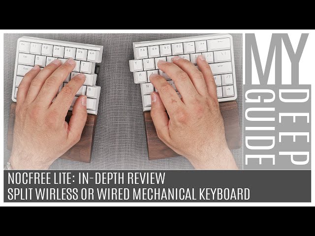 キーボード NocFree Lite Wireless Split Keyboard Amazon.com: NocFree Wireless Ergonomic Split Mechanical Keyboard