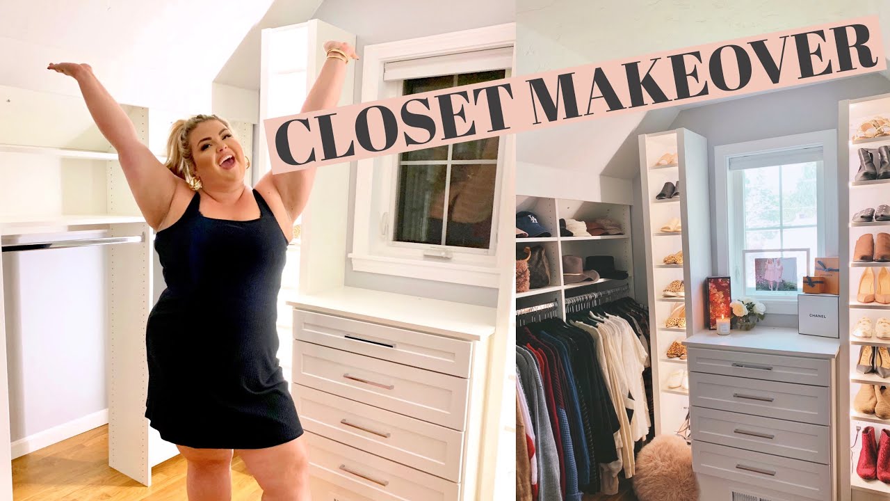 MY WALK IN CLOSET MAKEOVER + TOUR
