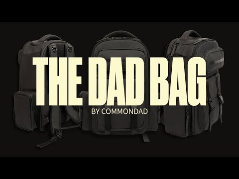 Now on Kickstarter: The Dad Bag - A Stylish, Functional, Organized